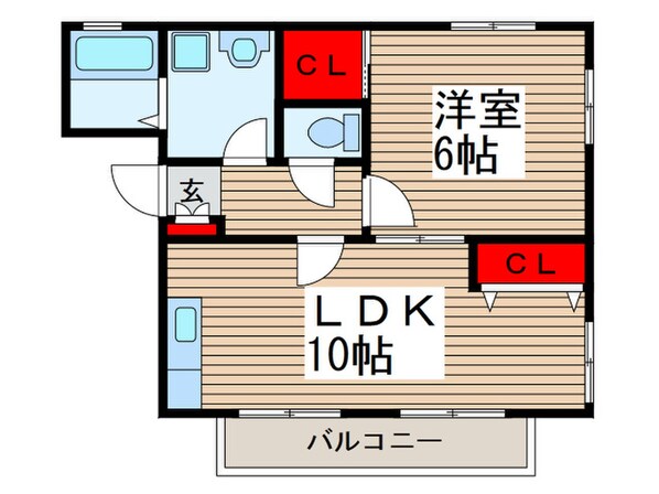 楠の物件間取画像